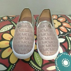 NWOT Michael Kors slip in sneakers